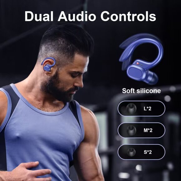 Red Wireless Earbuds - New - Picture 3 of 7